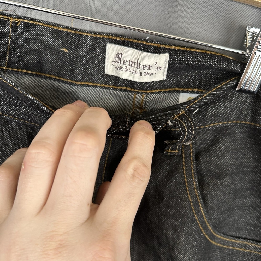 Member's Property‎ Men's Brown Jeans 38x34 Straight Leg